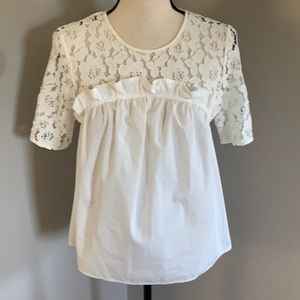 Miss Selfridge top lace